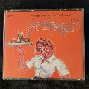Vintage 2-CD "41 Original Hits From The Soundtrack Of American Graffiti" - USED